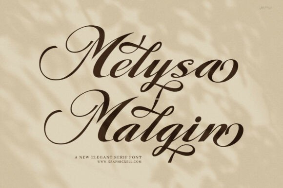 Download Melysa Malgin Calligraphy Script - Calligraphy script Collection